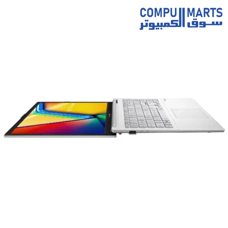 ASUS VivoBook Go 15 E1504GA-NJOO3W Laptop, Intel Core i3-N305 Processor, 15.6 Inch FHD Display, 256 GB SSD, 8 GB RAM DDR4, Intel UHD Graphics, Win11, Cool Silver - ‎90NB0ZT1-M00BA0 - Image 3