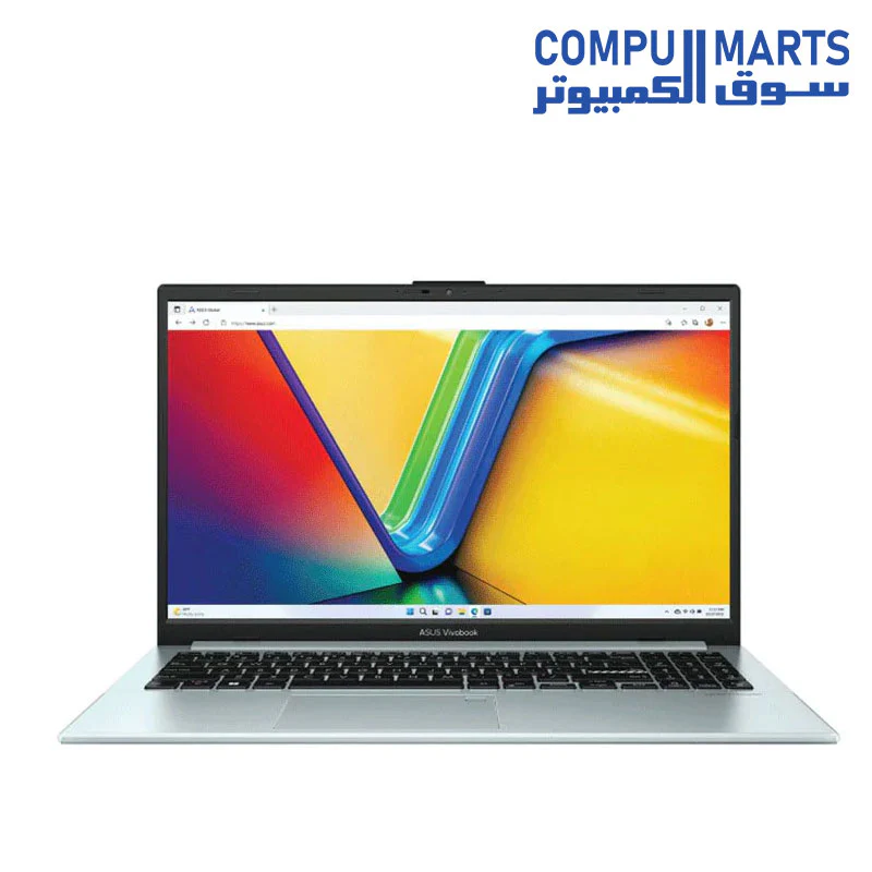 ASUS Vivobook Go 15 OLED - E1504FA-OLED005W - Ryzen 5 7520U- LPDDR5 8GB - 512GB M.2 NVMe-15.6-inch FHD (1920 x 1080) OLED - Win11 - Image 2