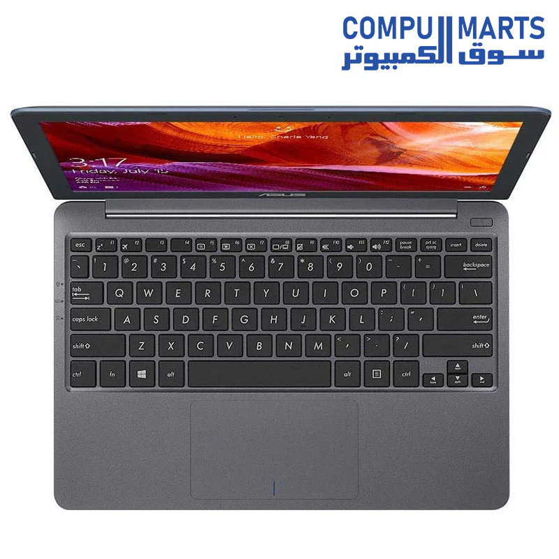 ASUS VivoBook Intel Celeron N3350 RAM 4GB, 500GB, Windows 10 Home, 11.6″ HD, Star Grey - Image 3