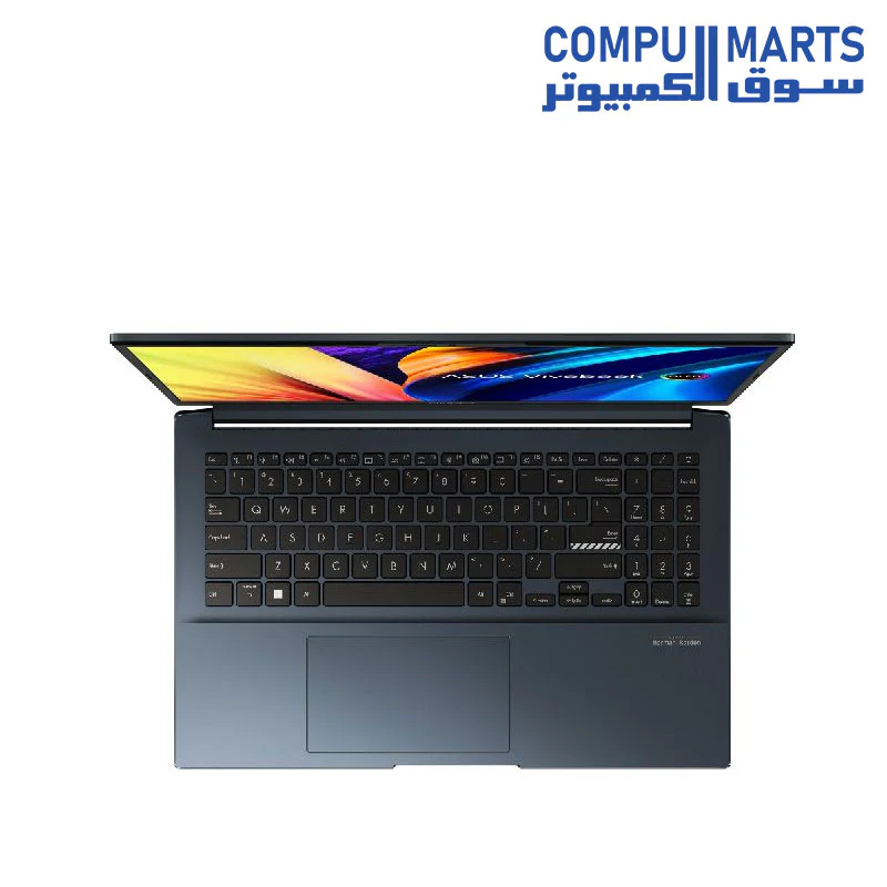 ASUS Vivobook Pro 15 D6500QH-OLED005W AMD Ryzen 5-5600H, 8GB RAM, 512GB SSD, GeForce GTX1650 4GB, 15.6 Inch 2.8K OLED 120Hz, Windows 11 - Quiet Blue - Image 5