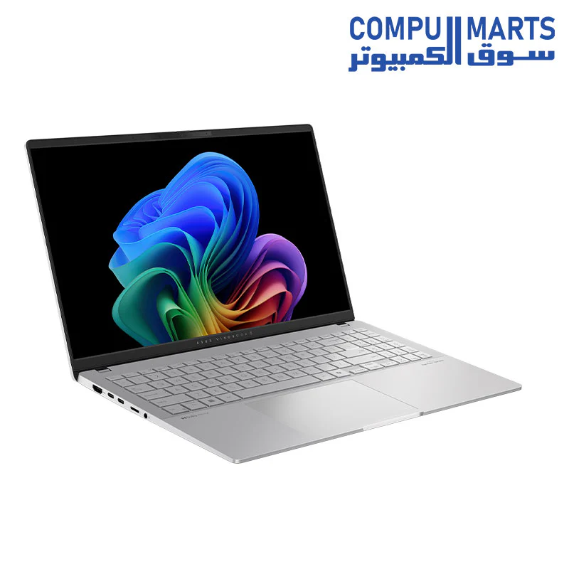 ASUS Vivobook S 15 S5507QA Snapdragon X Elite X1E 78 100 Laptop, Qualcomm Adreno GPU, 32GB LPDDR5X Ram, 1TB SSD, 15.6″ 3K (2880 x 1620) OLED 120Hz , 100% DCI-P3 600nits, Wi-Fi 7, Windows 11 Home, S5507QA - Image 3