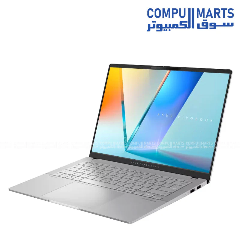ASUS Vivobook S14 M5406WA-PP009W Ryzen AI 9 365 24GB RAM 1TB SSD 14" 3K OLED 120Hz Cool Silver - Image 2