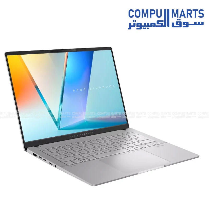 ASUS Vivobook S14 M5406WA-PP009W Ryzen AI 9 365 24GB RAM 1TB SSD 14" 3K OLED 120Hz Cool Silver - Image 3