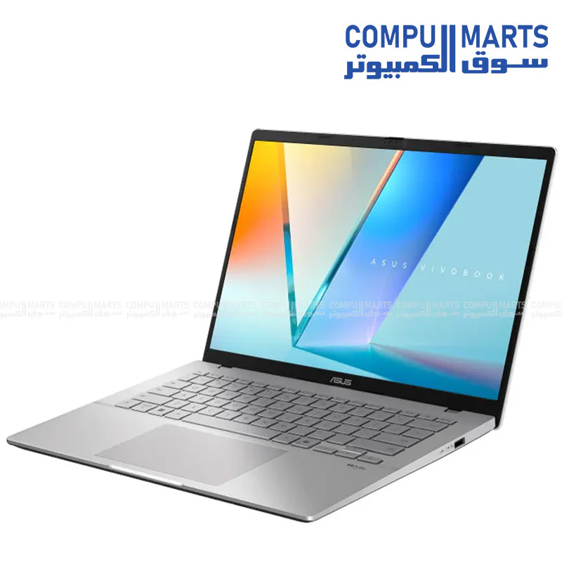 ASUS Vivobook S14 S3407CA-LY007W – Intel Core Ultra 7 255H / 16GB RAM / 1TB SSD / Intel Arc Graphics / 14" WUXGA – Silver - Image 3