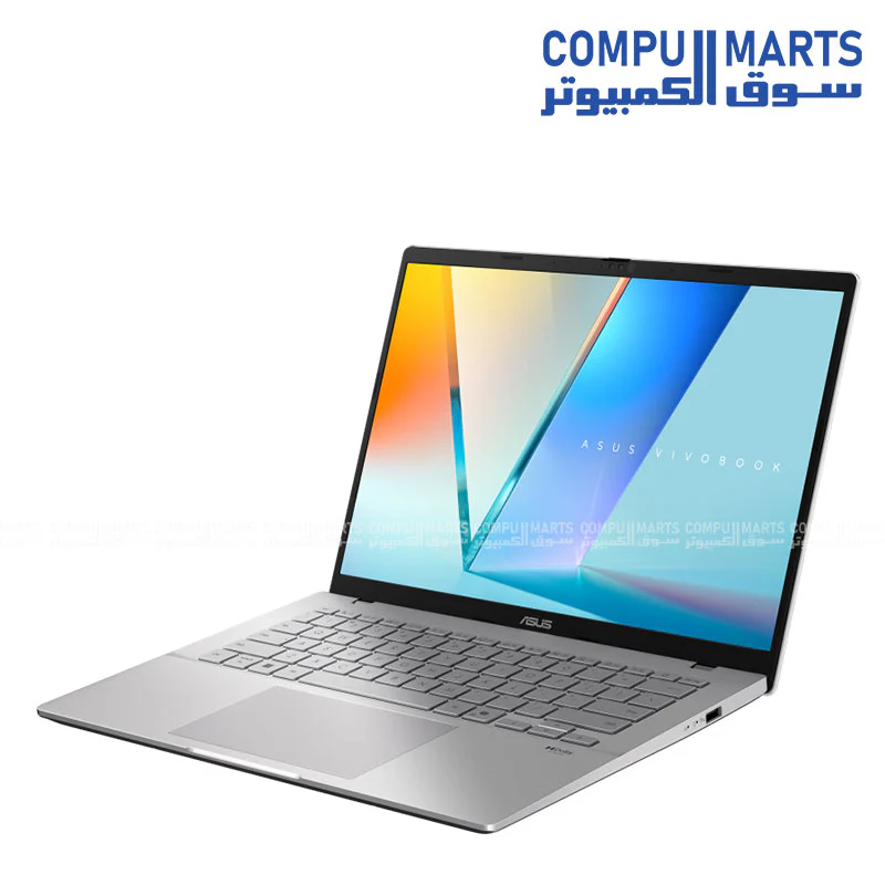 ASUS Vivobook S14 S3407CA-LY065W Laptop – Core Ultra 5 225H / 16GB DDR5 / 512GB PCIe 4.0 SSD / 14" WUXGA IPS 300nits / Windows 11 – Cool Silver - Image 2