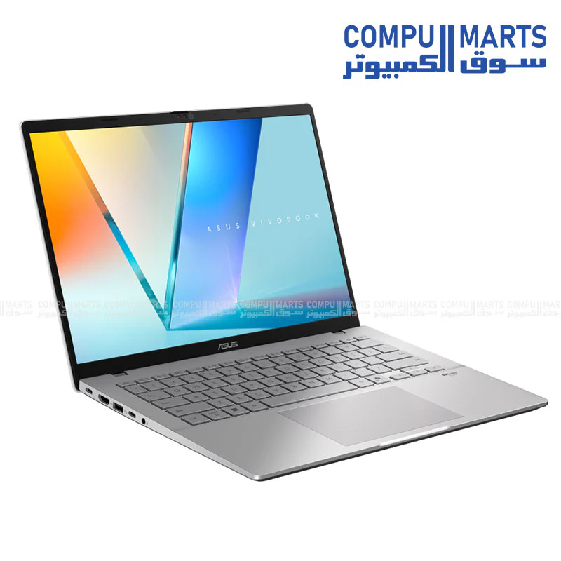 ASUS Vivobook S14 S3407CA-LY065W Laptop – Core Ultra 5 225H / 16GB DDR5 / 512GB PCIe 4.0 SSD / 14" WUXGA IPS 300nits / Windows 11 – Cool Silver - Image 4