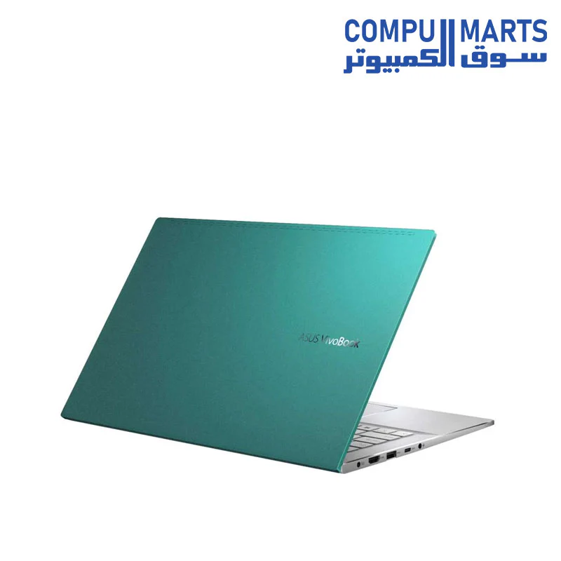 Asus Vivobook S14 S433EQ-AM07GW Intel Core i7-1165G7, 16GB DDR4 Ram, 512GB SSD, Nvidia GeForce MX350 2GB GDDR5, 14 Inch - Win 11-Gaia Green - Image 3