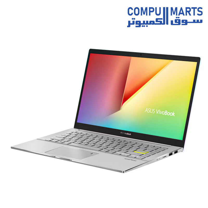 Asus Vivobook S14 S433EQ-AM07GW Intel Core i7-1165G7, 16GB DDR4 Ram, 512GB SSD, Nvidia GeForce MX350 2GB GDDR5, 14 Inch - Win 11-Gaia Green - Image 4
