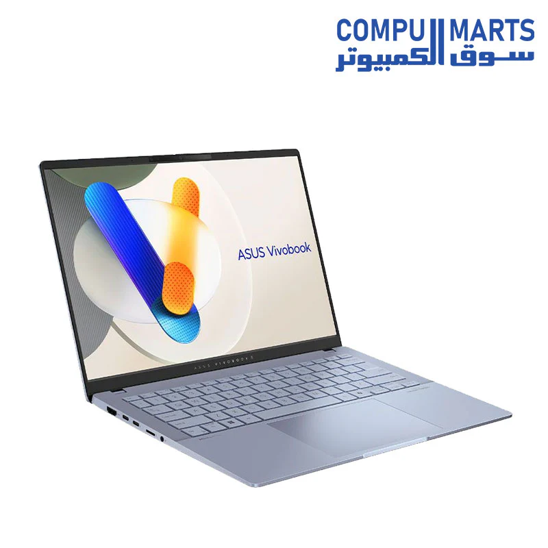 ASUS Vivobook S14 S5406SA-PP017W Laptop - Intel Core Ultra 7-256V - 16GB - 1TB SSD - Intel Arc Graphics - 14" OLED - Win11 - Mist Blue - Image 2
