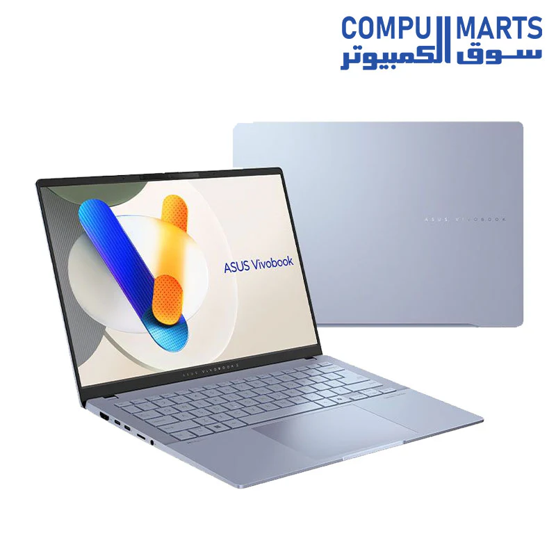 ASUS Vivobook S14 S5406SA-PP017W Laptop - Intel Core Ultra 7-256V - 16GB - 1TB SSD - Intel Arc Graphics - 14" OLED - Win11 - Mist Blue - Image 4