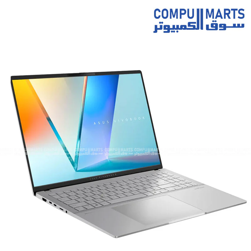 ASUS Vivobook S16 S3607CA-SH070W – Intel Core Ultra 7 255H – 16GB RAM – 1TB SSD – Intel Arc Graphics – 16" OLED – Windows 11 – Silver - Image 2