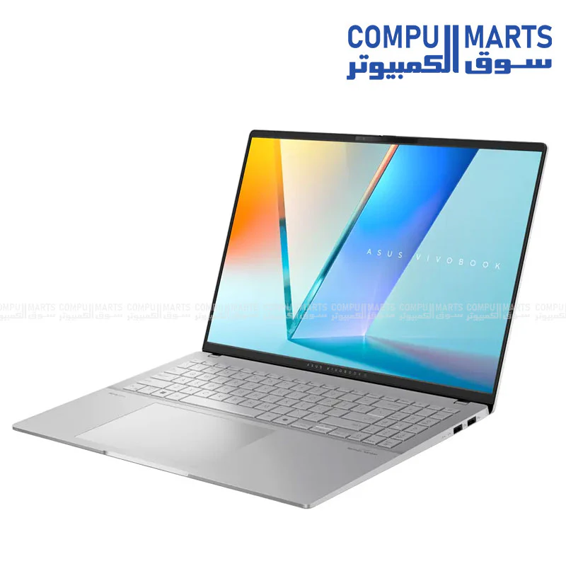 ASUS Vivobook S16 S3607CA-SH070W – Intel Core Ultra 7 255H – 16GB RAM – 1TB SSD – Intel Arc Graphics – 16" OLED – Windows 11 – Silver - Image 3