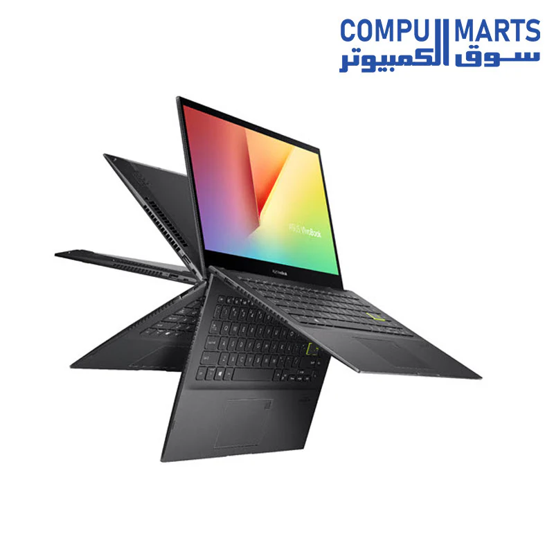ASUS VIVOBOOK TP470EA-EC005W CORE I5-1135G7 – 8GB RAM – 512GB SSD –Intel Iris Xe Graphics– 14.0 FHD TOUCH FLIP – WIN11 - Image 4