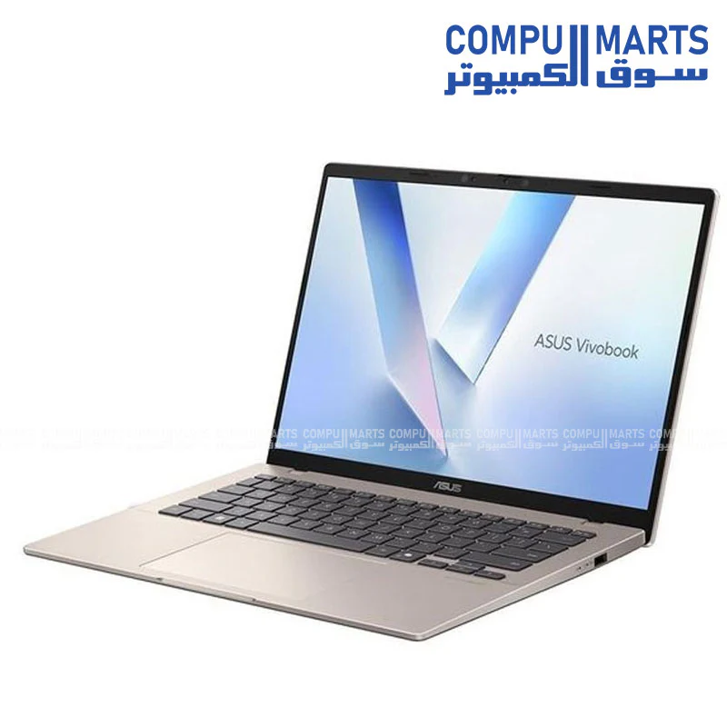 ASUS Vivobook X1407QA-LY045W Snapdragon X1-26-100 16GB RAM 512GB SSD 14 WUXGA IPS Windows 11 Platinum Gold - Image 2