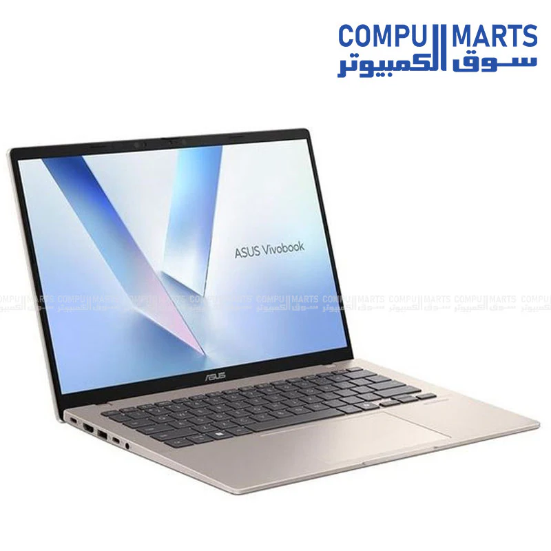 ASUS Vivobook X1407QA-LY045W Snapdragon X1-26-100 16GB RAM 512GB SSD 14 WUXGA IPS Windows 11 Platinum Gold - Image 3