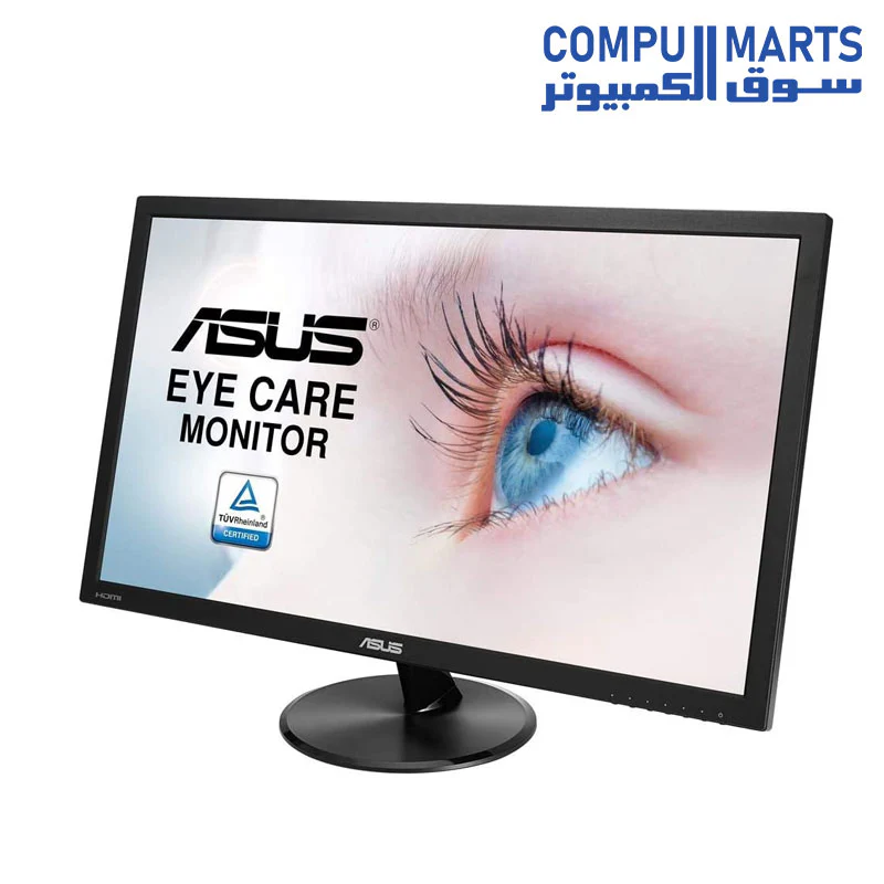 ASUS VP247HAE Eye Care Monitor – 24 inch (23.6 inch viewable), Full HD, Flicker Free, Blue Light Filter, Anti Glare - Image 3