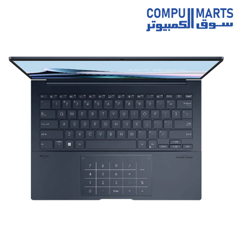 ASUS Zenbook 14 OLED UX3405MA-PP009WS Intel Core Ultra 9 185H 16 Cores - 16GB DDR5 - Intel ARC - 1TB SSD - 14.0-inch 3K (2880 x 1800) OLED 16:10 aspect ratio 120Hz  - Win 11 - Image 3