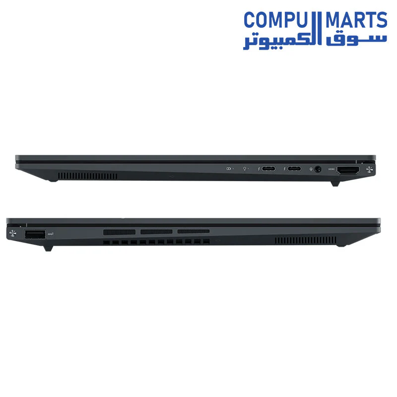 Asus Zenbook 14X (UX3404VA-OLED009W) - Core-i9-13900H, 16GB, 512GB SSD, Intel Iris Xe, 14.5" 2.8K (2880 x 1800) OLED 16:10 120Hz, backlit A/E KB, Win11, Gray, Aluminium material top & bottom, 810H military-grade, 1.5Kgm Sleeve - Image 7