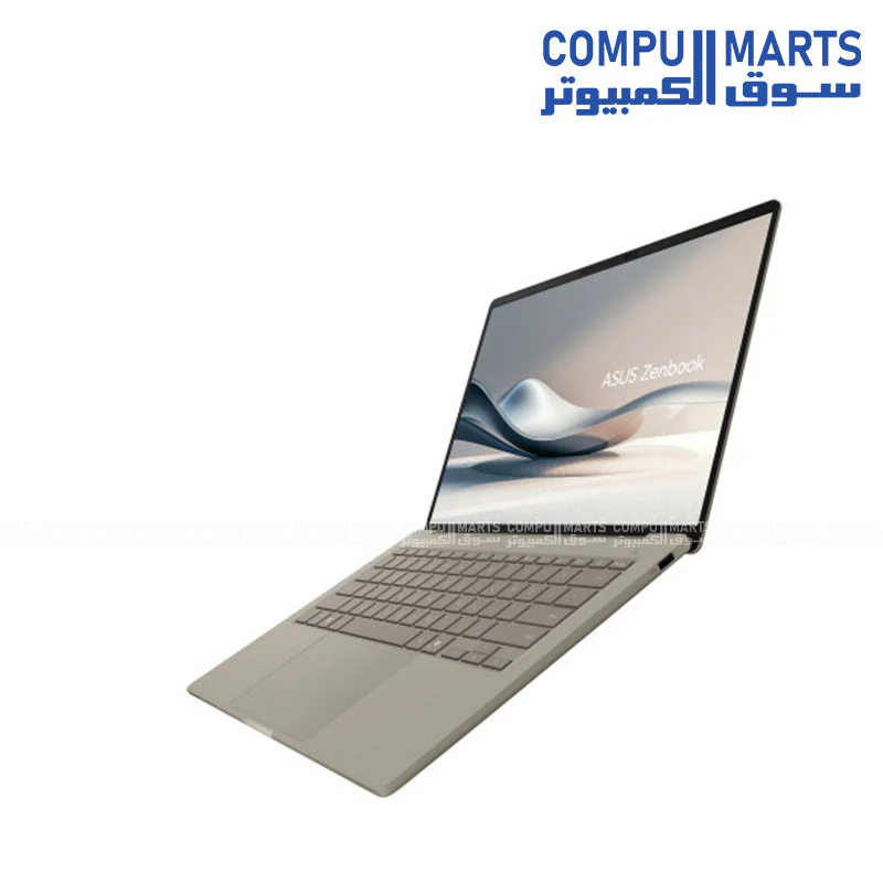 ASUS Zenbook A14 UX3407NA: 14" OLED, Snapdragon X2 Elite (18-Core), 80TOPS NPU, 16GB RAM, 1TB SSD - Zabriskie Beige - Image 3