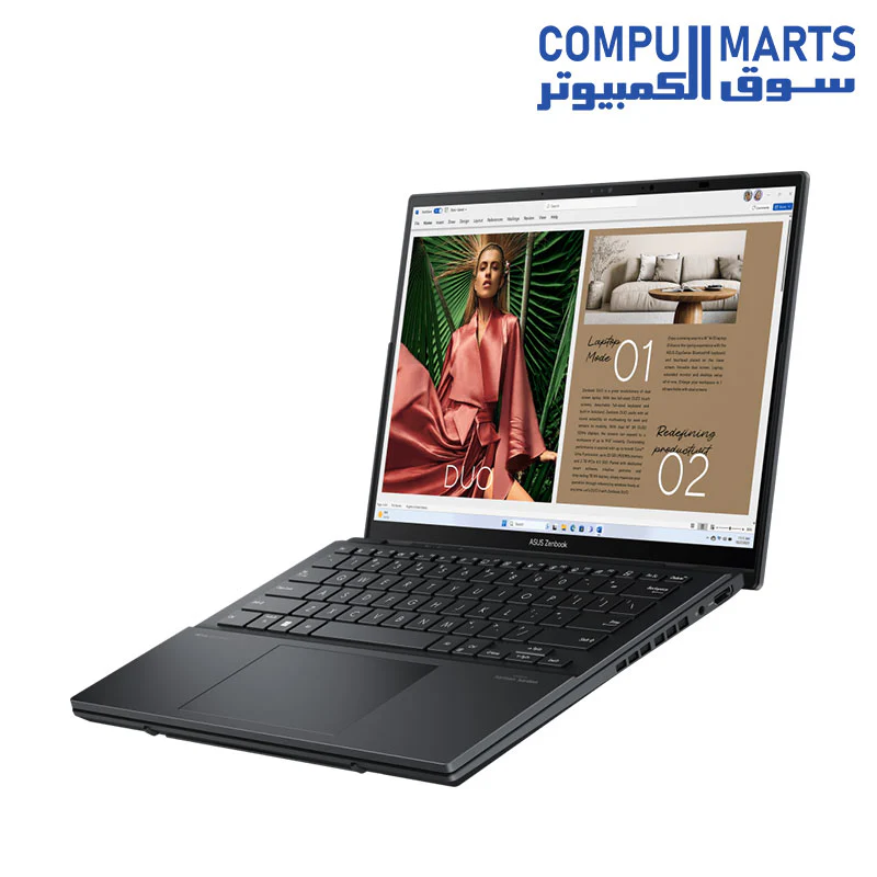 ASUS Zenbook DUO (2024) UX8406 Intel Core Ultra 9-185H - Intel Arc Graphics - RAM 32GB LPDDR5X - 2TB M.2 NVMe PCIe 4.0 SSD -  14-inch 3K - Image 5