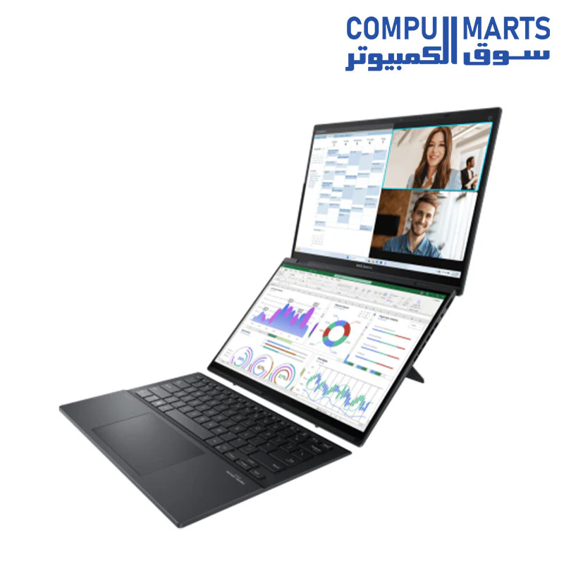 Asus Zenbook DUO UX8406CA-OLED009WS Intel Core Ultra 9 285H 2TB SSD 32GB Ram Intel Arc Graphics 14.0 Inch 3K OLED - Image 4