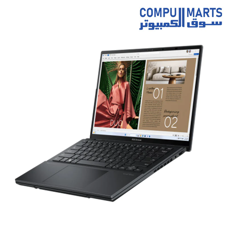 Asus Zenbook DUO UX8406CA-OLED009WS Intel Core Ultra 9 285H 2TB SSD 32GB Ram Intel Arc Graphics 14.0 Inch 3K OLED - Image 6