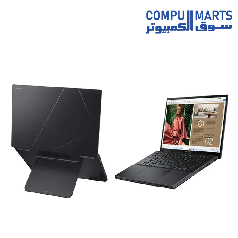 Asus Zenbook DUO  UX8406CA-PZ062W Laptop, Intel Core Ultra 7 255H, 1TB SSD, 32GB RAM, 14 Inch, 3K, OLED, 120Hz, Intel Arc Graphics, Windows 11 - Inkwell Grey - Image 7