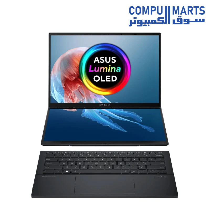 ASUS Zenbook Duo UX8406MA-PZ073W Ultra 7 Processor 155H LPDDR5X 16GB 1TB M.2 NVMe PCIe 4.0 SSD Intel Arc Graphics 14 3K (2880 x 1800) OLED - Image 3