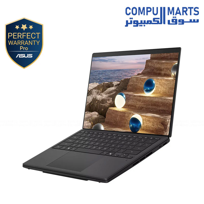 ASUS Zenbook DUO UX8407AA Copilot+ PC – Intel Core Ultra X9 388H | 32GB RAM | 2TB SSD | 14” 3K OLED 144Hz Dual Touch Display - Image 3