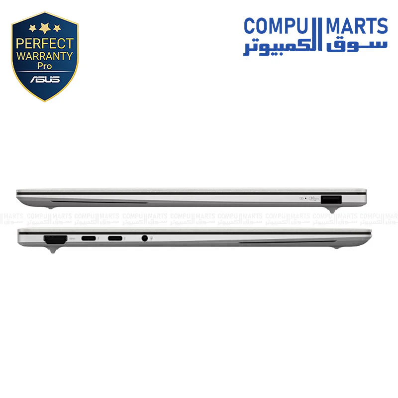ASUS ZenBook S 14 (UX5406AA-SW319W) Copilot+ PC - 14" 3K OLED 120Hz, Intel Core Ultra 9 285H, 32GB RAM, 1TB SSD, Intel AI NPU 50 TOPS, Windows 11 - Scandinavian White - Image 4