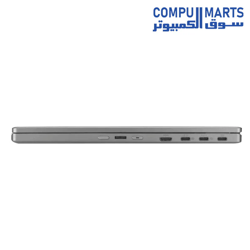 ASUS ZenScreen Duo OLED MQ149CD 360° Foldable Portable Monitor - Dual 14-inch, 16:10, 1920x1200 FHD, OLED panels, Display HDR 400 True Black, 100% DCI-P3, Delta<2, Dual USB Type-C, mini-HDMI, kickstand, and standard tripod hole. - Image 4