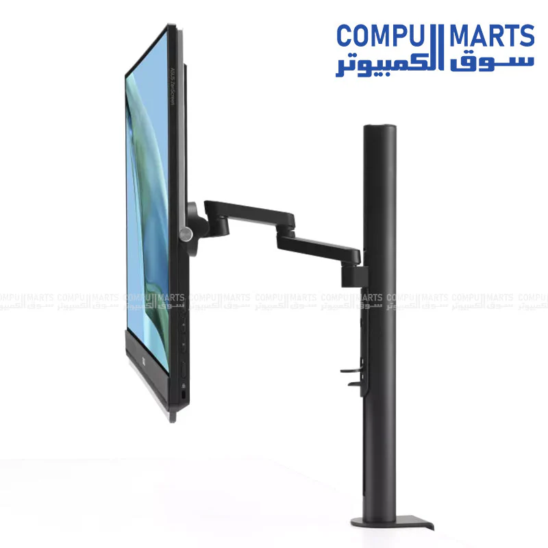 ASUS ZenScreen MB249C 24" Portable FHD IPS Monitor – USB-C, 75Hz, Frameless, Anti-Glare, Speakers, C-Clamp & Partition Hook - Image 3