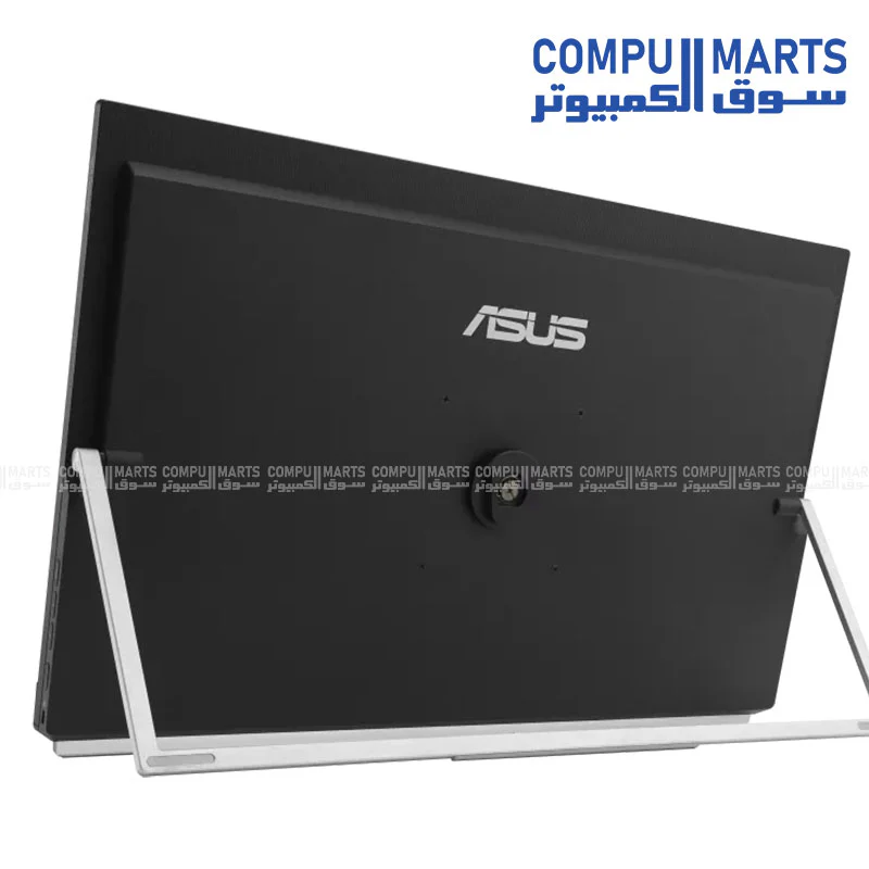 ASUS ZenScreen MB249C 24" Portable FHD IPS Monitor – USB-C, 75Hz, Frameless, Anti-Glare, Speakers, C-Clamp & Partition Hook - Image 4