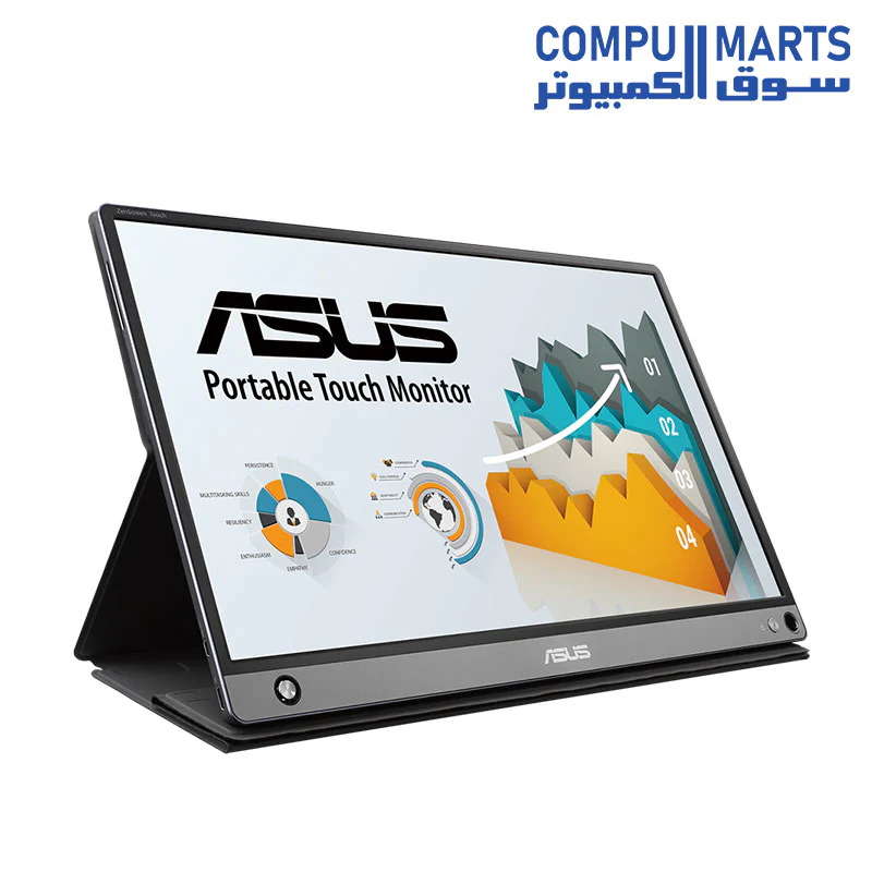 ASUS ZenScreen Touch MB16AMT 15.6" 16:9 Multi-Touch IPS Monitor - Image 3