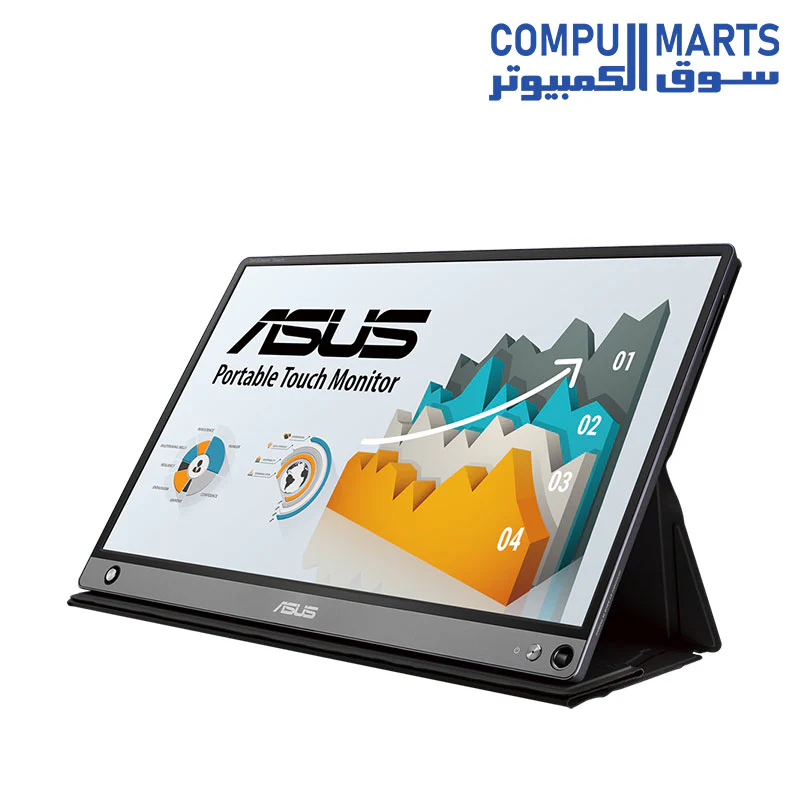 ASUS ZenScreen Touch MB16AMT 15.6" 16:9 Multi-Touch IPS Monitor - Image 4