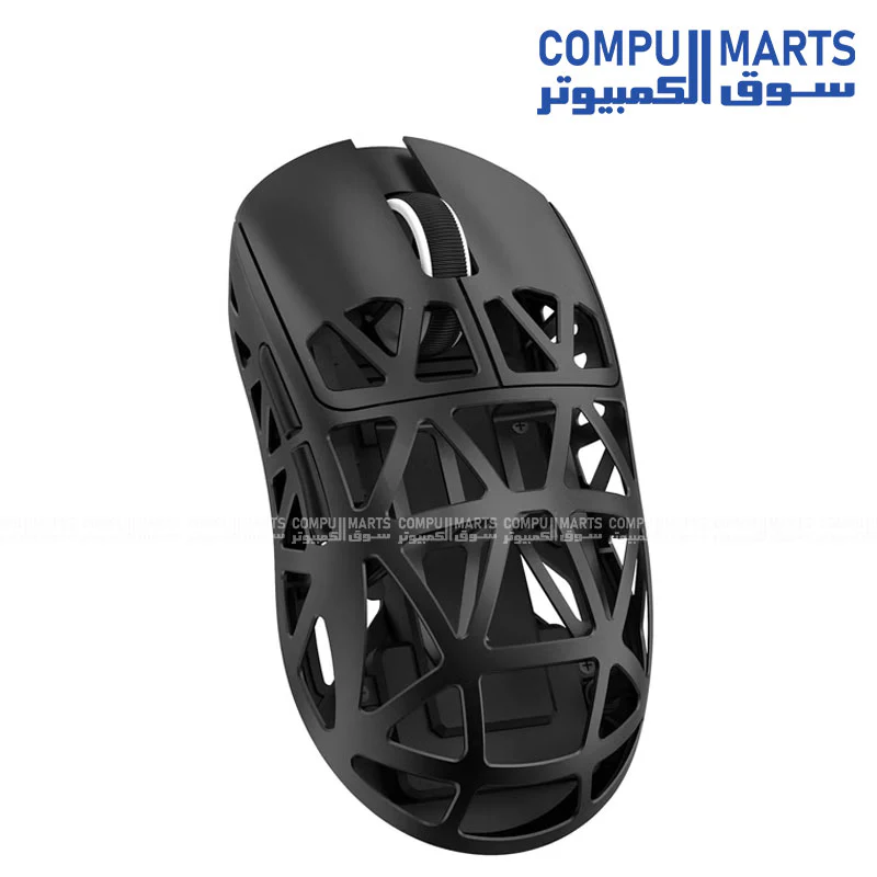 ATTACK SHARK R2 Magnesium Alloy Wireless Gaming Mouse – 45g, 42K DPI, 8KHz PAW3950 – Black - Image 6