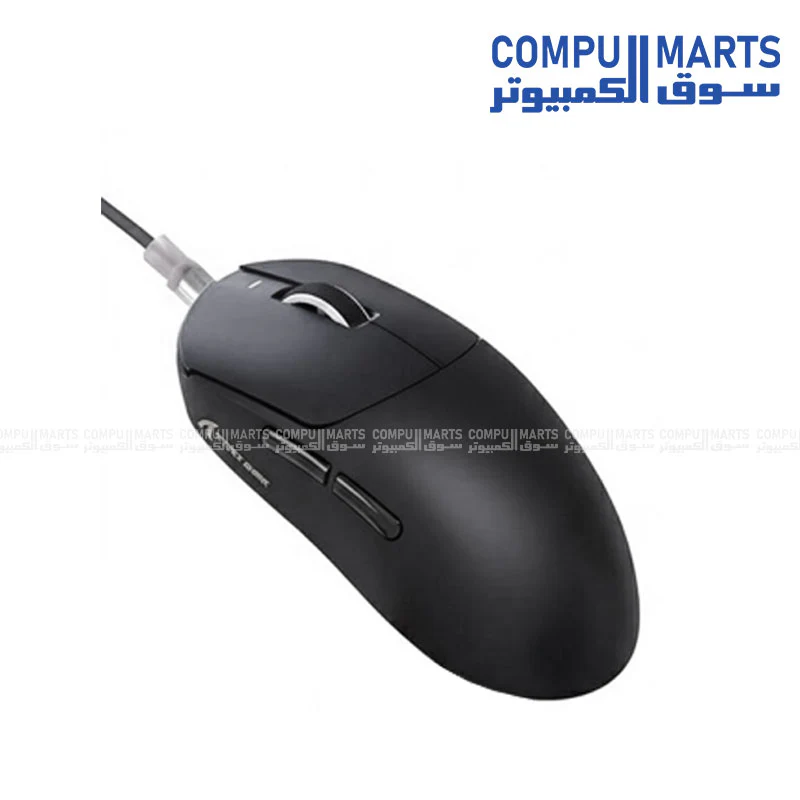 Attack Shark X8PRO 55g Ultra-Light Wireless Gaming Mouse - Black | PAW3395PRO 40K DPI | 8Khz Polling | C06ULTRA Coiled Cable - Image 3