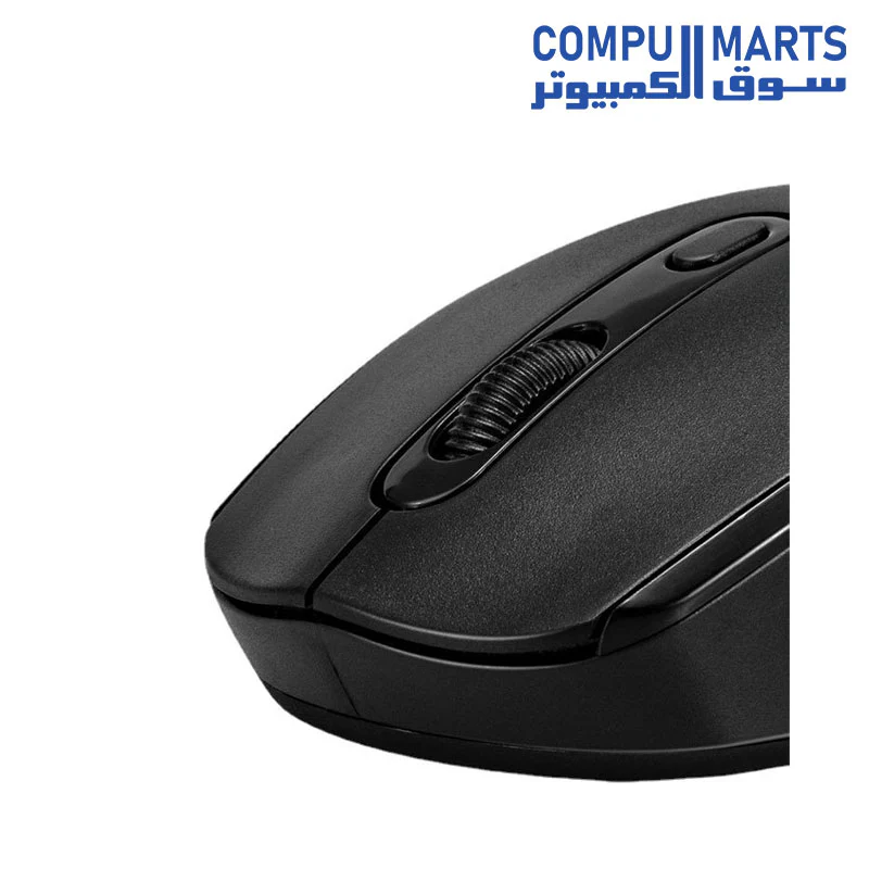 Aula AM205 Wireless Mouse Office Lightweight -10m Range -1600DPI | Black - Image 2