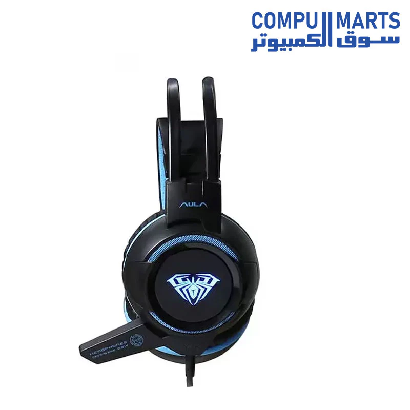 Aula G91 USB Gaming Headset - Black - Image 3