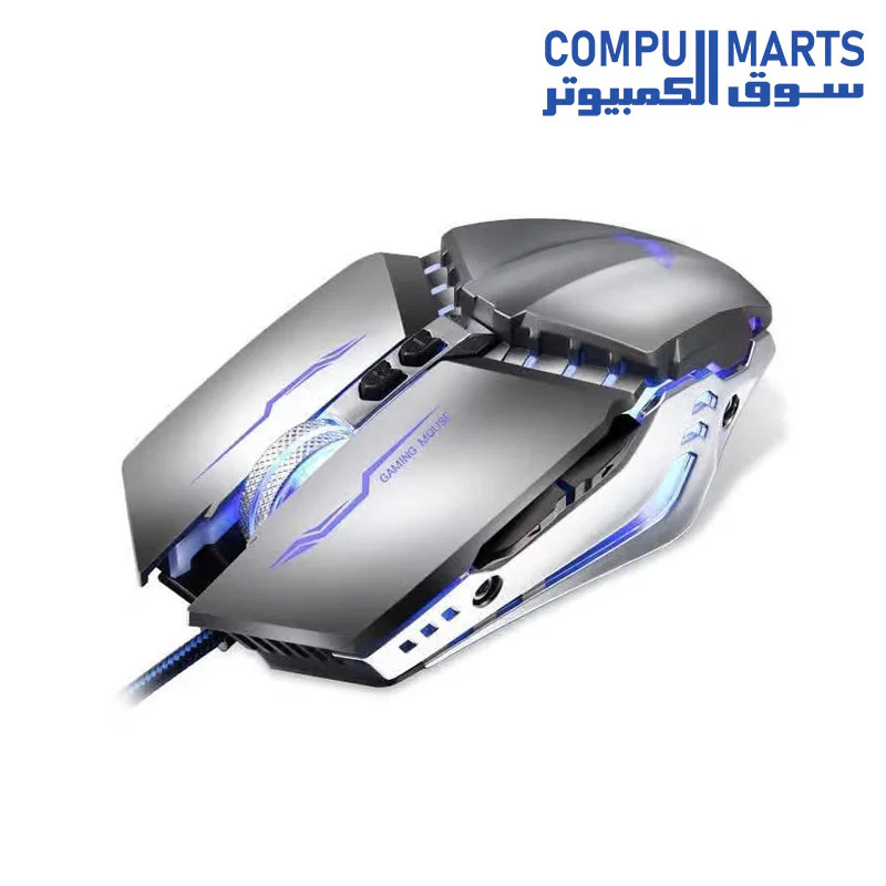 Aula S30 USB Gaming Mouse - Black-Silver - Image 7