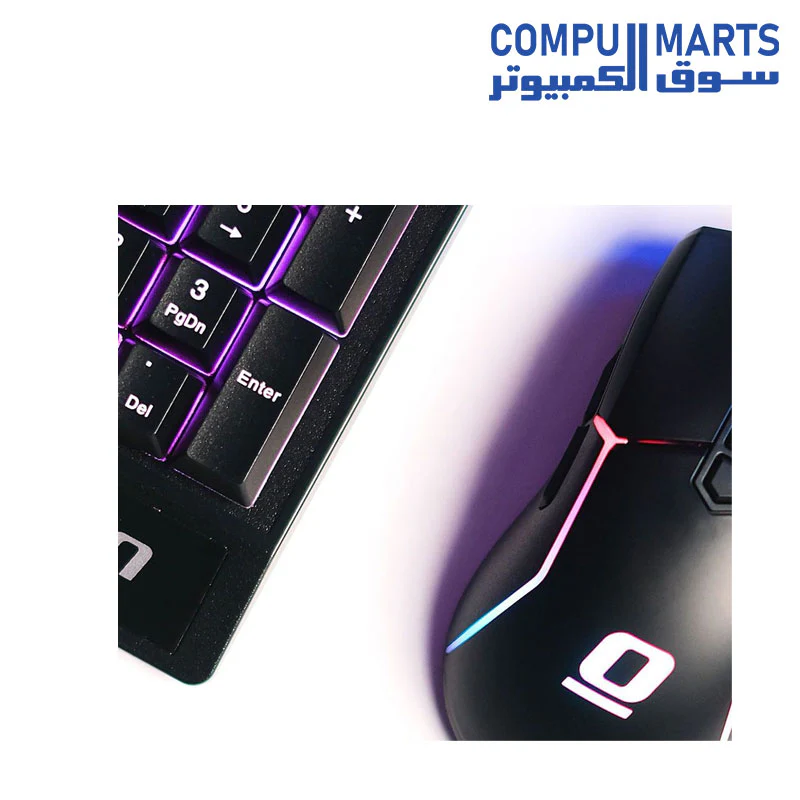 AXGON ARGK 2104 + ARGM 2101 Combo Set Keyboard& Mouse GAMING +PAD - Image 4
