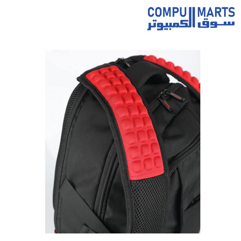 B00740 Rahhala 15.6-inch Waterproof Laptop Bag for Business Travel School with USB Charging Port - Image 4