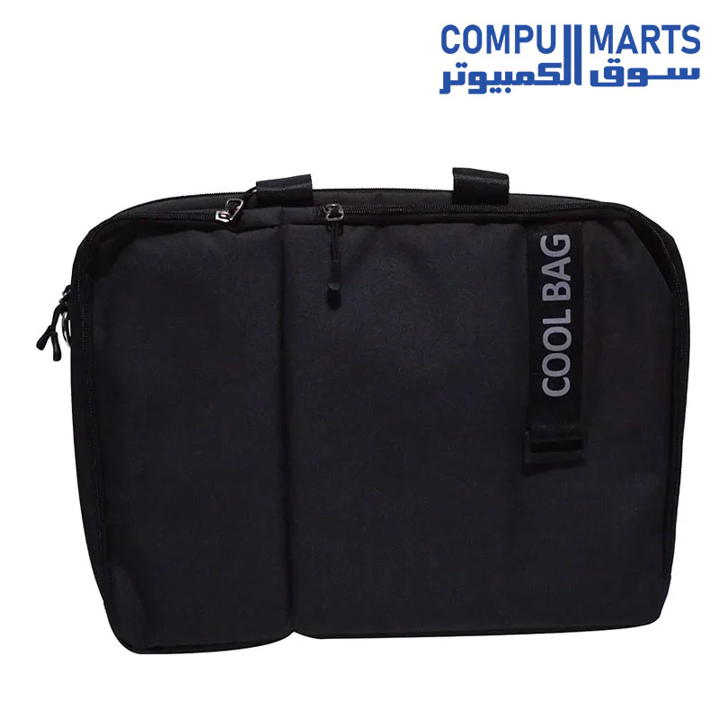 BAG LAPTOP HAND SILVER & BLACK V-CASE 15.6 R999 - Image 2