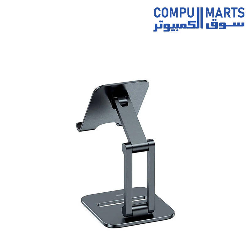 Baseus Desktop Biaxial Foldable Metal Stand (for Phones) Grey - Image 4