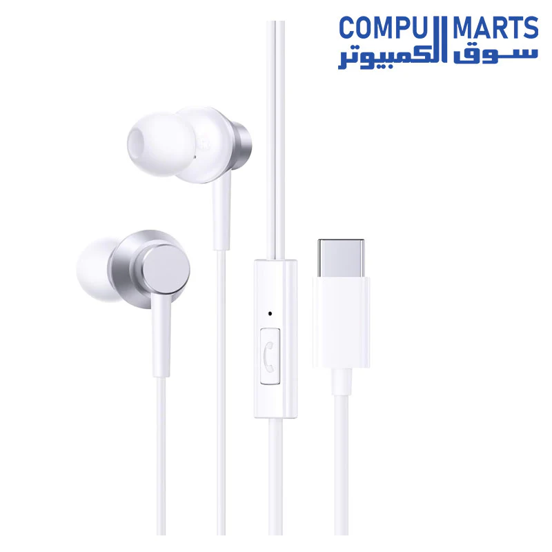 Baseus Encok CZ11 Type-C Wired Headphone, In-Ear Headset USB-C Earphone With Mic - Image 2