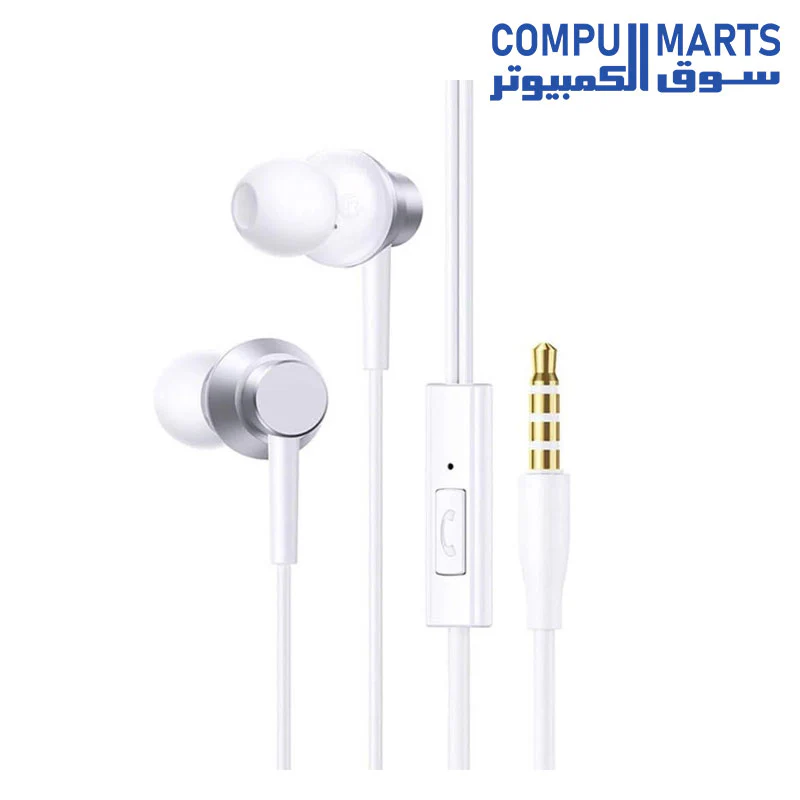 Baseus Encok HZ11 3.5mm Jack Wired Earphone, Universal Headset In-Ear Headphone With Mic - Image 3