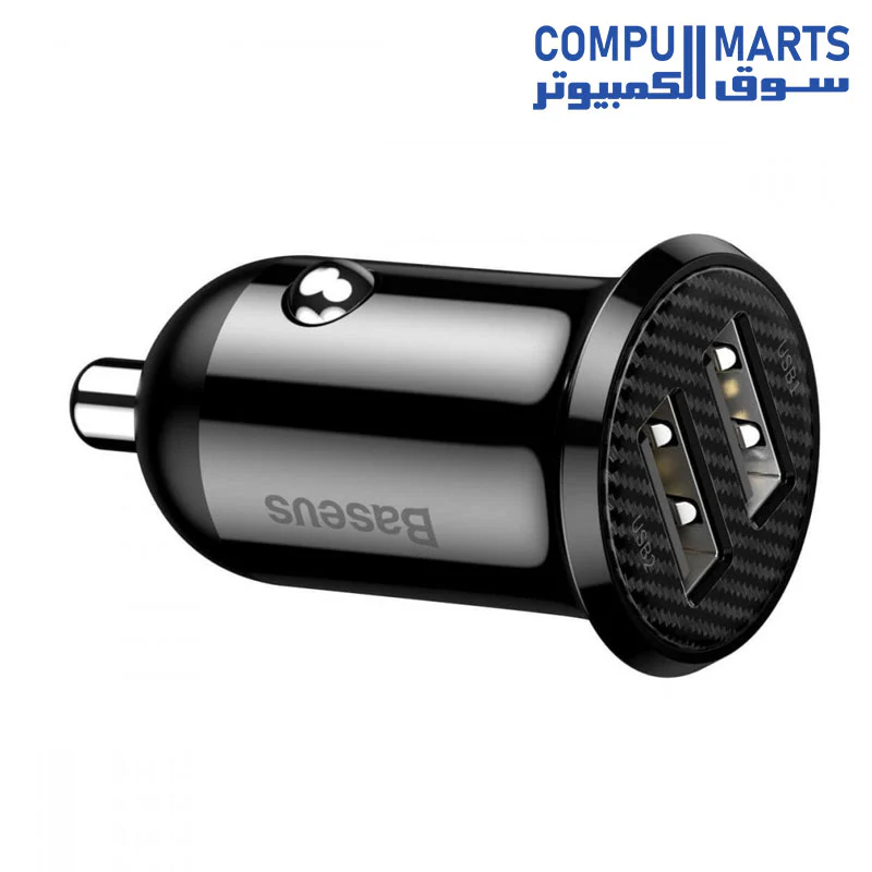 Baseus Grain Pro Car Charger (Dual USB 4.8A ) - Image 4