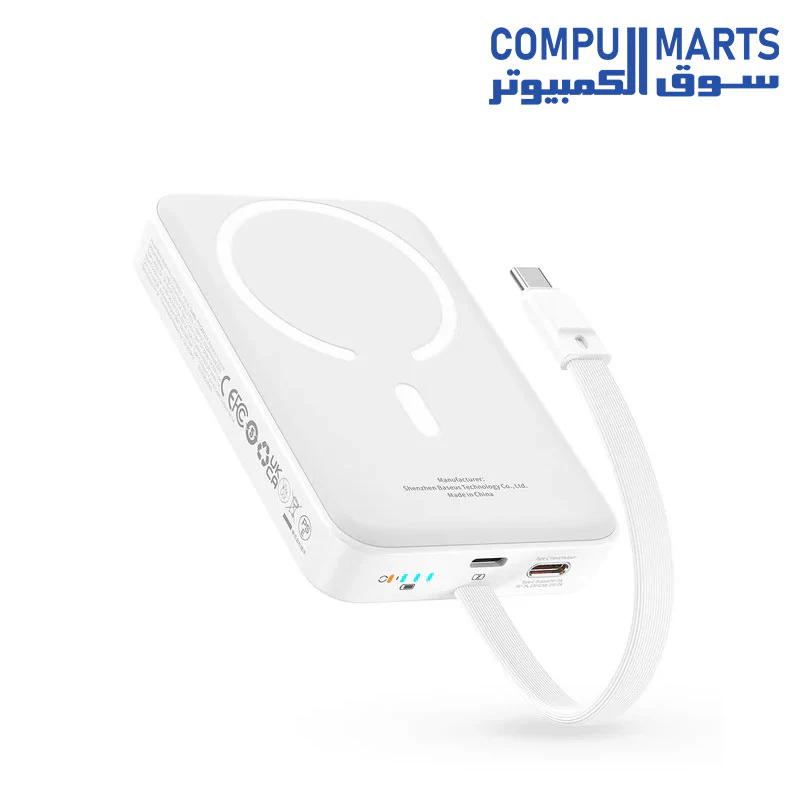 Baseus Magnetic Mini Wireless Fast Charge Power Bank Type-C Edition10000mAh 30W - Image 2
