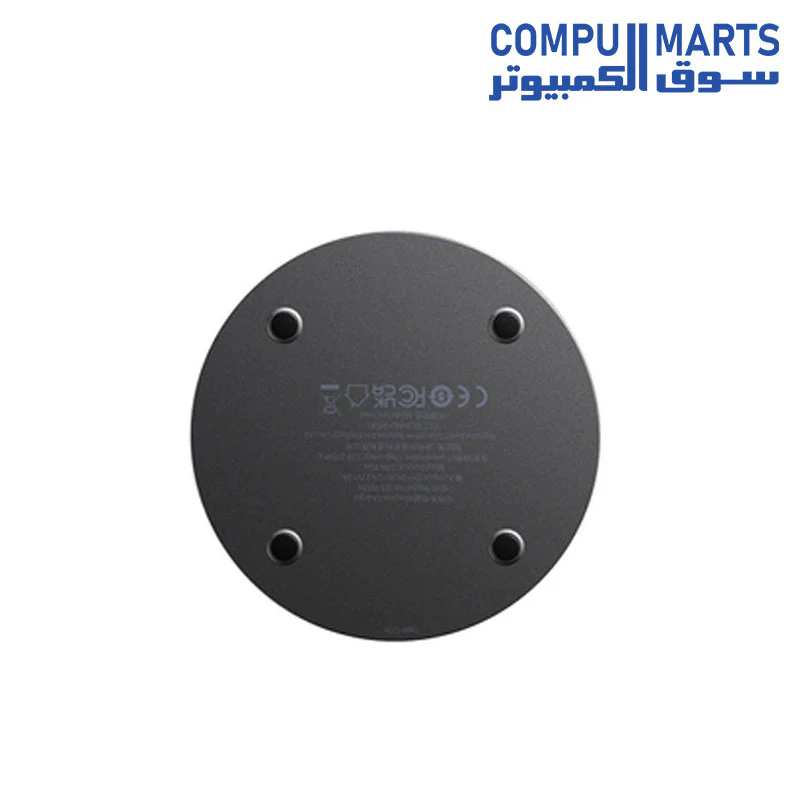Baseus Simple 2 Wireless Charger 15W Cluster Black（Include: CableType-C To Type-C 24W 12V/2A 1m Cluster Black) - Image 4