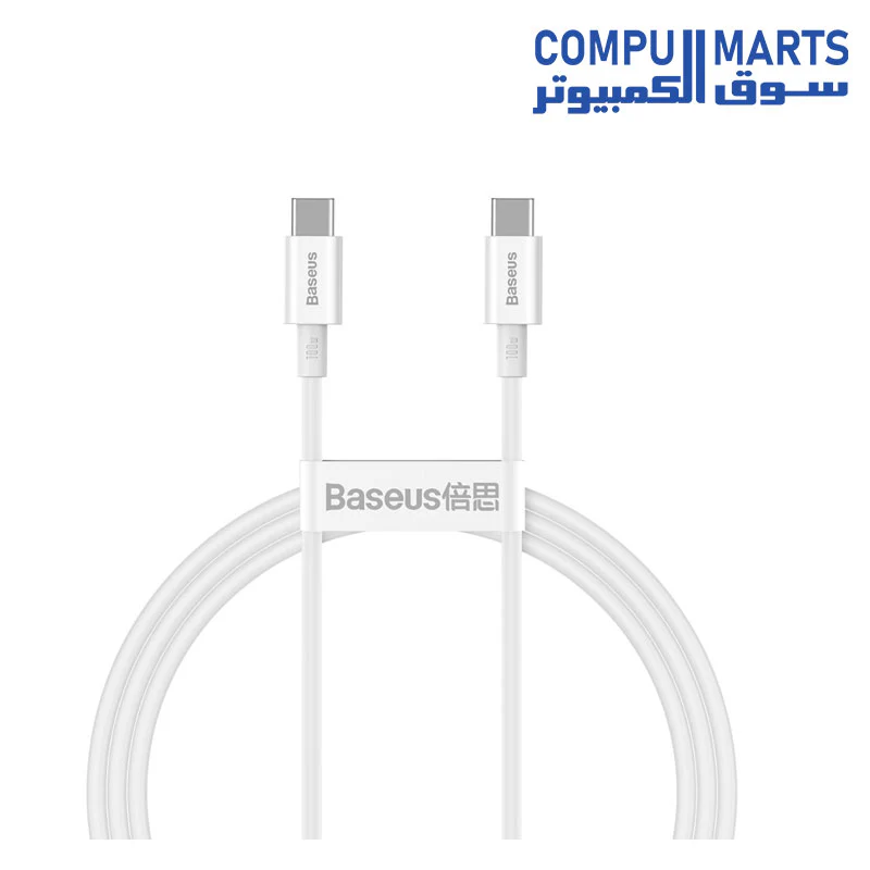Baseus Superior Series Fast Charging Data Cable Type-C to Type-C 100W 2m - Image 2